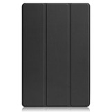 Lenovo Tab P12 Pro Tri-Fold Bookcase hoes - Zwart