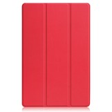 Lenovo Tab P12 Pro Tri-Fold Bookcase hoes - Rood