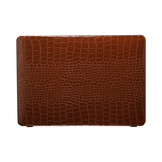 MacBook Air 13 inch (2022-2025) cover hoes case - Croco Bruin