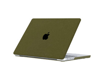 Lunso MacBook Air 13 inch (2022-2025) cover hoes - case - Sand Army Green