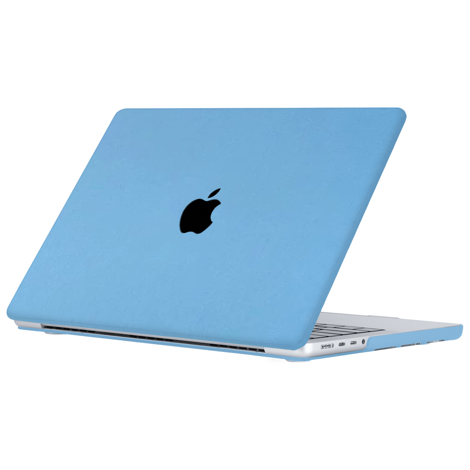 Lunso - MacBook Air 13 inch M2 (2022) - case hoes - Sand Light Blue