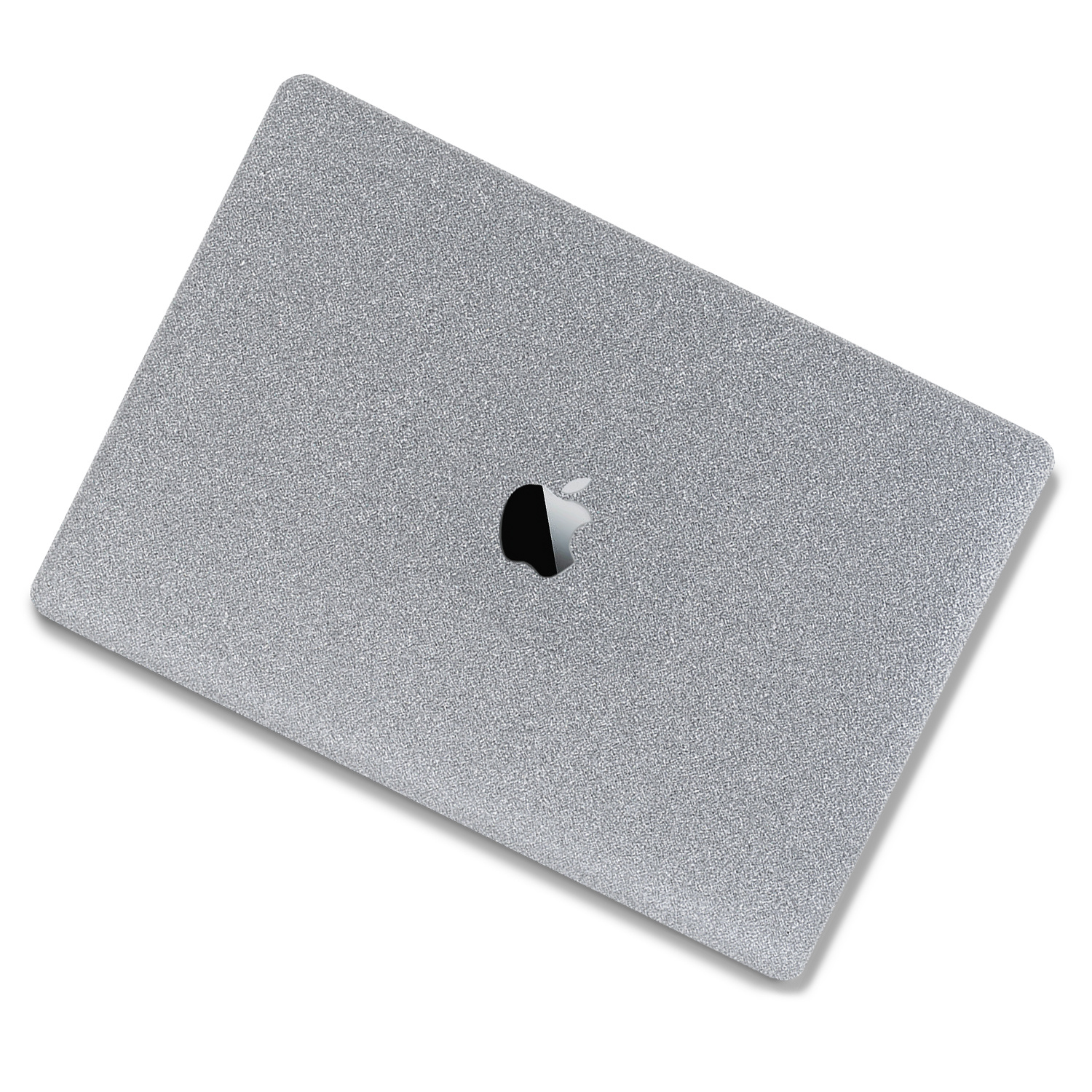 MacBook Air 13 inch (2022-2026) cover hoes case - Glitter Zilver