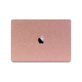 MacBook Air 13 inch (2022-2026) cover hoes case - Glitter Rose Goud