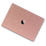 MacBook Air 13 inch (2022-2026) cover hoes case - Glitter Rose Goud