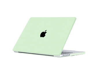 Lunso MacBook Air 13 inch (2022-2025) cover hoes - case - Candy Honeydew Green