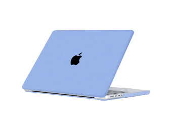 Lunso MacBook Air 13 inch (2022-2025) cover hoes - case - Candy Tranquility Blue