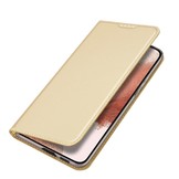 Samsung Galaxy S23 Slim Bookcase hoesje - Goud