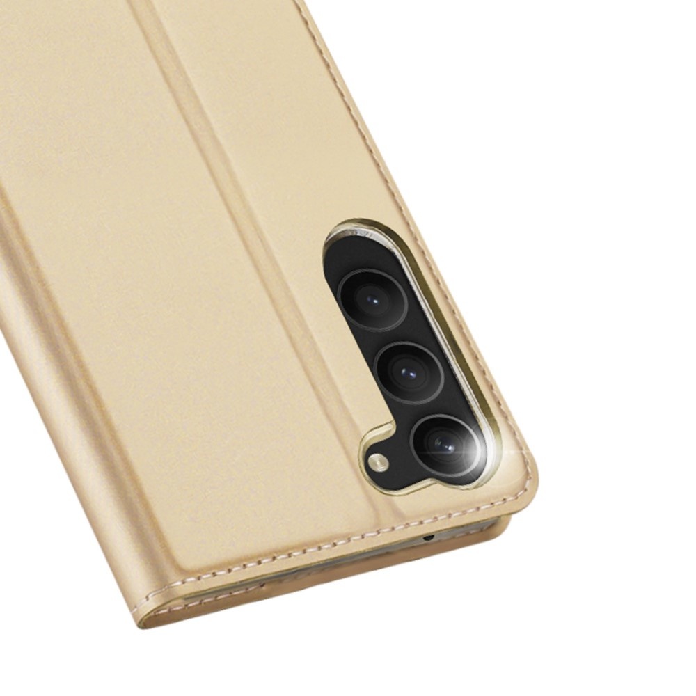 Coque Samsung Galaxy S23 Plus - Book Case Cuir Slimline Marron | bol