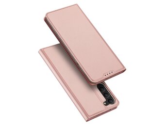 Dux Ducis - Samsung Galaxy S23 Plus - Slim bookcase hoesje - Rose Goud