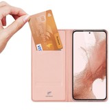 Samsung Galaxy S23 Plus Slim Bookcase hoesje - Rose Goud