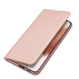 Samsung Galaxy S23 Plus Slim Bookcase hoesje - Rose Goud