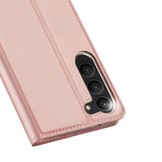 Samsung Galaxy S23 Plus Slim Bookcase hoesje - Rose Goud