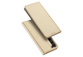 Dux Ducis - Samsung Galaxy S23 Plus - Slim bookcase hoesje - Goud