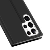Samsung Galaxy S23 Ultra Slim Bookcase hoesje - Zwart