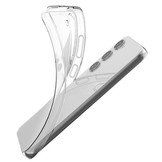 Samsung Galaxy S23 TPU Backcover hoes - Transparant