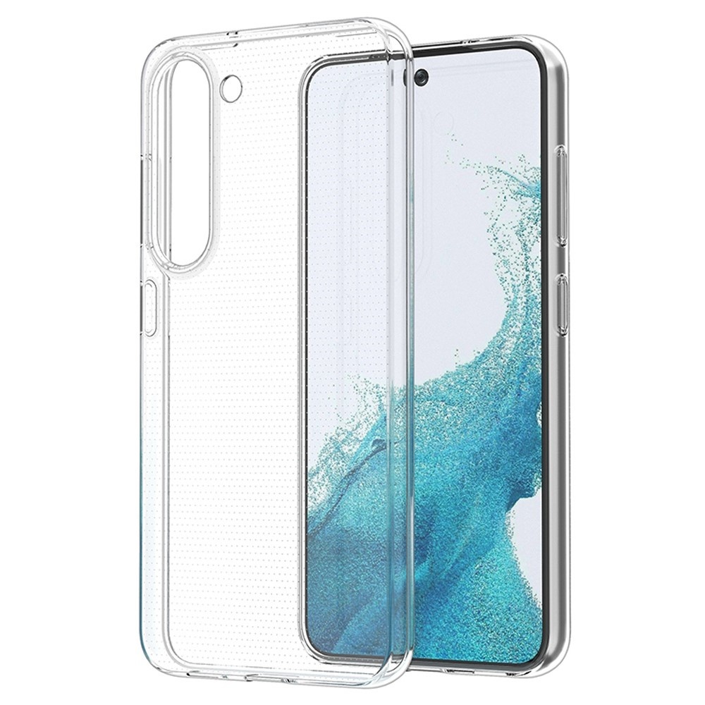 Samsung Galaxy S23 TPU Backcover hoes - Transparant