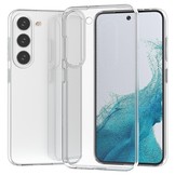 Samsung Galaxy S23 TPU Backcover hoes - Transparant