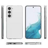 Samsung Galaxy S23 TPU Backcover hoes - Transparant