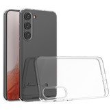 Samsung Galaxy S23 Plus TPU Backcover hoes - Transparant