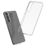 Samsung Galaxy S23 Plus TPU Backcover hoes - Transparant