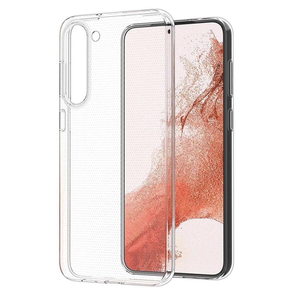 Samsung Galaxy S23 Plus TPU Backcover hoes - Transparant