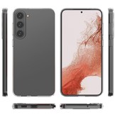 Samsung Galaxy S23 Plus TPU Backcover hoes - Transparant