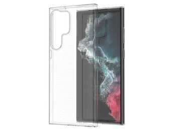 Lunso - Samsung Galaxy S23 Ultra - TPU Backcover hoes - Transparant