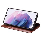 Samsung Galaxy S23 leren bookcase hoes - Bruin