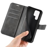 Samsung Galaxy S23 Ultra cover bookcase hoes - Grijs