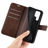 Samsung Galaxy S23 Ultra cover bookcase hoes - Coffee