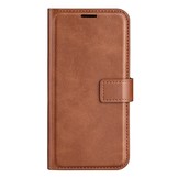 Samsung Galaxy S23 Ultra cover bookcase hoes - Bruin