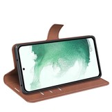 Samsung Galaxy S23 Plus cover bookcase hoes - Bruin