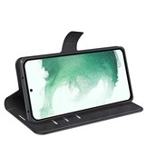 Samsung Galaxy S23 Plus cover bookcase hoes - Zwart