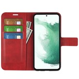 Samsung Galaxy S23 Plus cover bookcase hoes - Rood