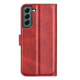 Samsung Galaxy S23 Plus cover bookcase hoes - Rood