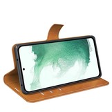 Samsung Galaxy S23 Plus cover bookcase hoes - Cognac
