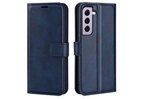 Lunso - Samsung Galaxy S23 - cover bookcase hoes - Blauw