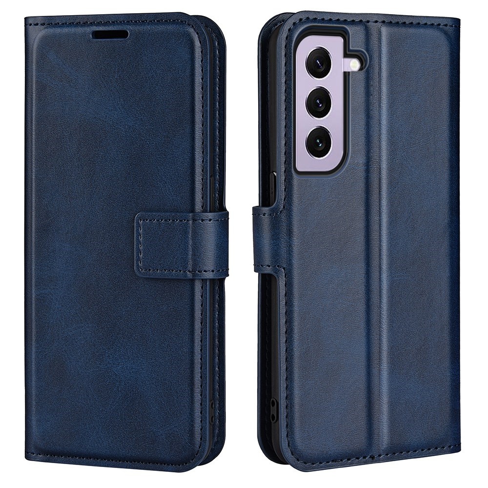 Samsung Galaxy S23 cover bookcase hoes - Blauw