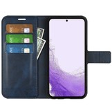 Samsung Galaxy S23 cover bookcase hoes - Blauw
