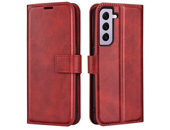 Lunso - Samsung Galaxy S23 - cover bookcase hoes - Rood