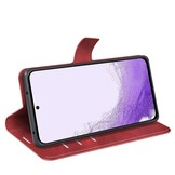 Samsung Galaxy S23 cover bookcase hoes - Rood
