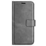 Samsung Galaxy S23 cover bookcase hoes - Grijs