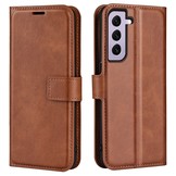 Samsung Galaxy S23 cover bookcase hoes - Bruin