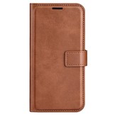 Samsung Galaxy S23 cover bookcase hoes - Bruin