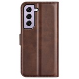 Samsung Galaxy S23 cover bookcase hoes - Coffee