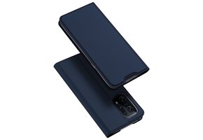 Dux Ducis - Oppo Find X5 - Slim bookcase hoesje - Donkerblauw