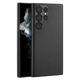 Samsung Galaxy S23 Ultra Grid Serie Back cover hoes - Zwart