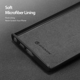 Samsung Galaxy S23 Ultra Grid Serie Back cover hoes - Zwart