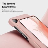 Samsung Galaxy S23 Grid Serie Back cover hoes - Lichtroze