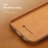 Samsung Galaxy S23 Grid Serie Back cover hoes - Bruin